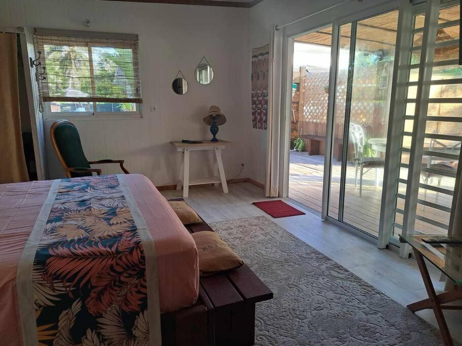 Breeze Ocean Bungalow Moorea Bagian luar foto